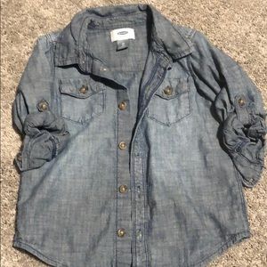 Boy’s long sleeve button up